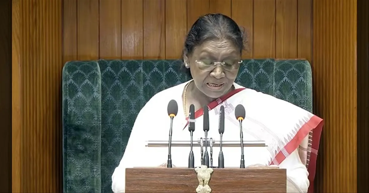 ஜனாதிபதி உரையுடன் தொடங்கியது நாடாளுமன்ற பட்ஜெட் கூட்டத்தொடர்..!! 