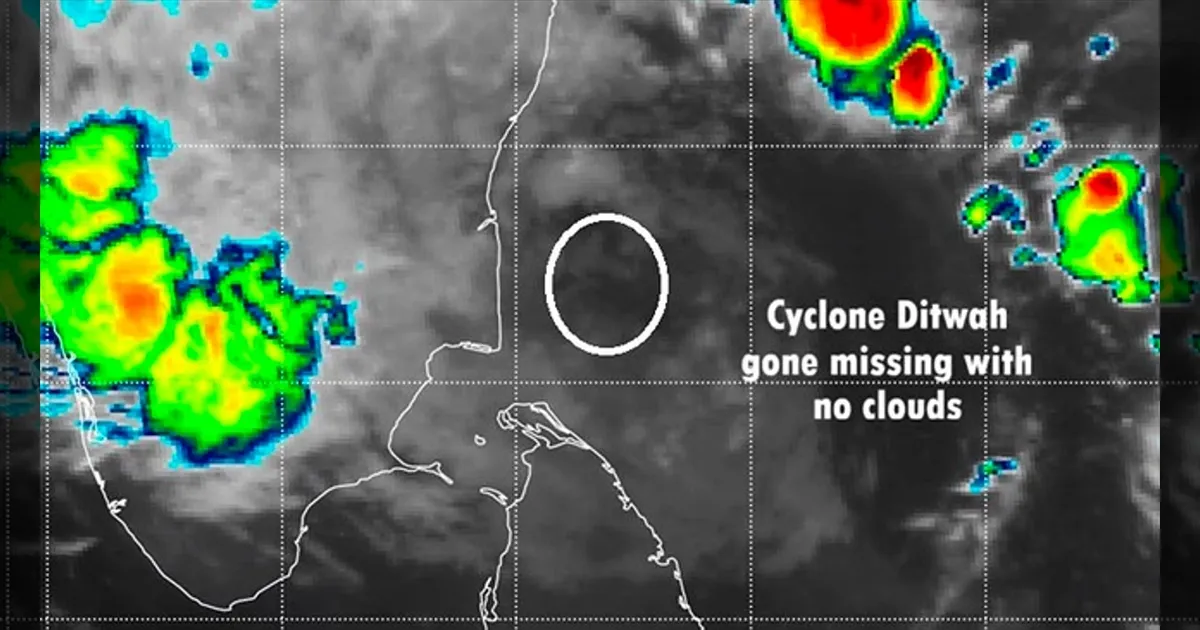 புஸ்வானமான 'டிட்வா' புயல்..!! தமிழக கடற்கரைக்கு லேட்டா தான் வருமாம்..!! என்ன இப்படி ஆகிடுச்சு..!!