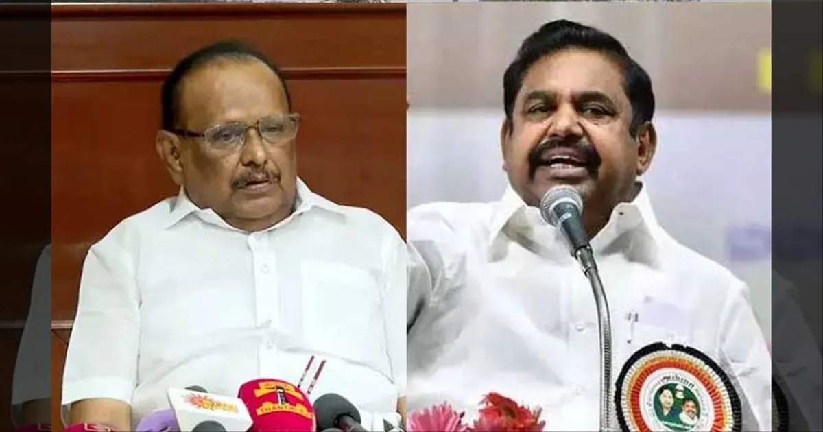 உண்ட வீட்டுக்கே இரண்டகம் ! திமுகவின் கொத்தடிமை ரகுபதி... விளாசிய இபிஎஸ்!