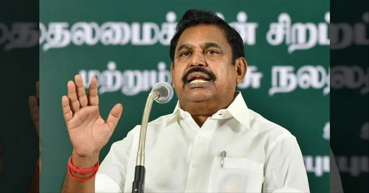 உதயநிதி விவகாரம்..! ரெண்டுமே தப்புதான்... எடப்பாடி பழனிச்சாமி காட்டம்..!!