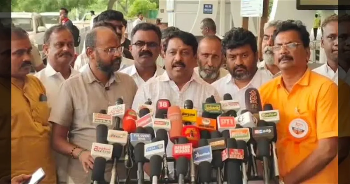 நடிகை மீனாவுக்கு மாநில பொறுப்பு...! நயினார் நாகேந்திரன் பரபரப்பு பிரஸ்மீட்...!