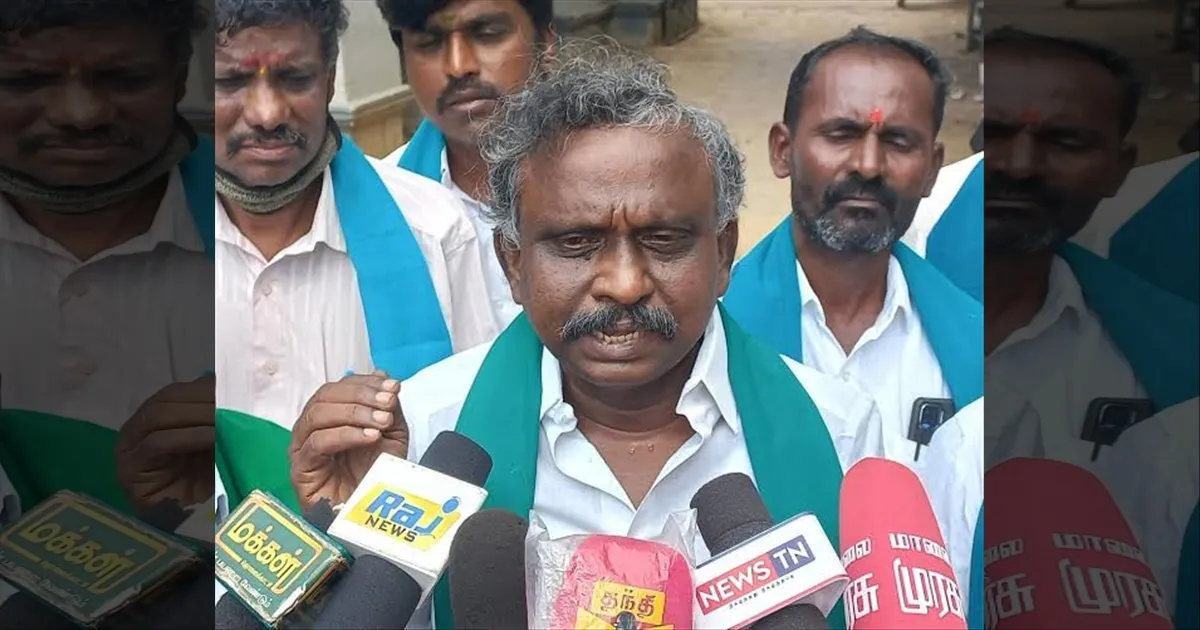 இப்படியா நடந்துக்குறது? ஆத்துல தண்ணி வரல..ஆனா BEACH- க்கு தண்ணி போகுது!  பி.ஆர்.பாண்டியன் வேதனை