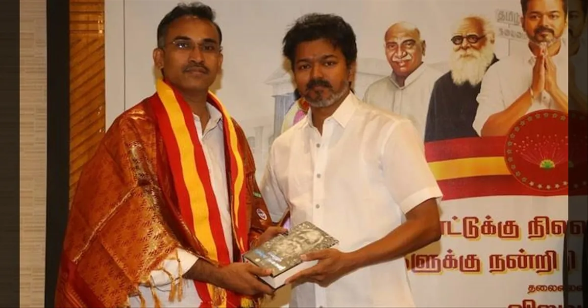 சரித்திரம் படைத்த முதல்வா..! சமூக நீதியின் சகாப்தமே..!! CM விஜயை புகழ்ந்த அமைச்சர் அருண்ராஜ்..!!