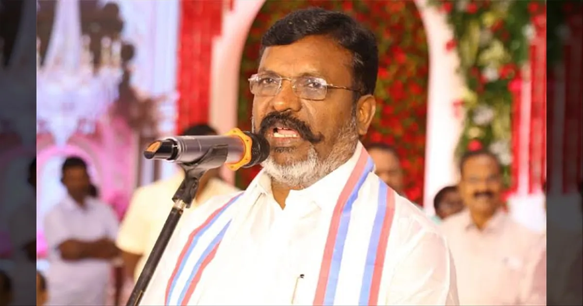 தமிழகத்தை சனாதனமாக்க பாஜக முயற்சிக்கிறது... திருமாவளவன் பகிரங்க குற்றச்சாட்டு
