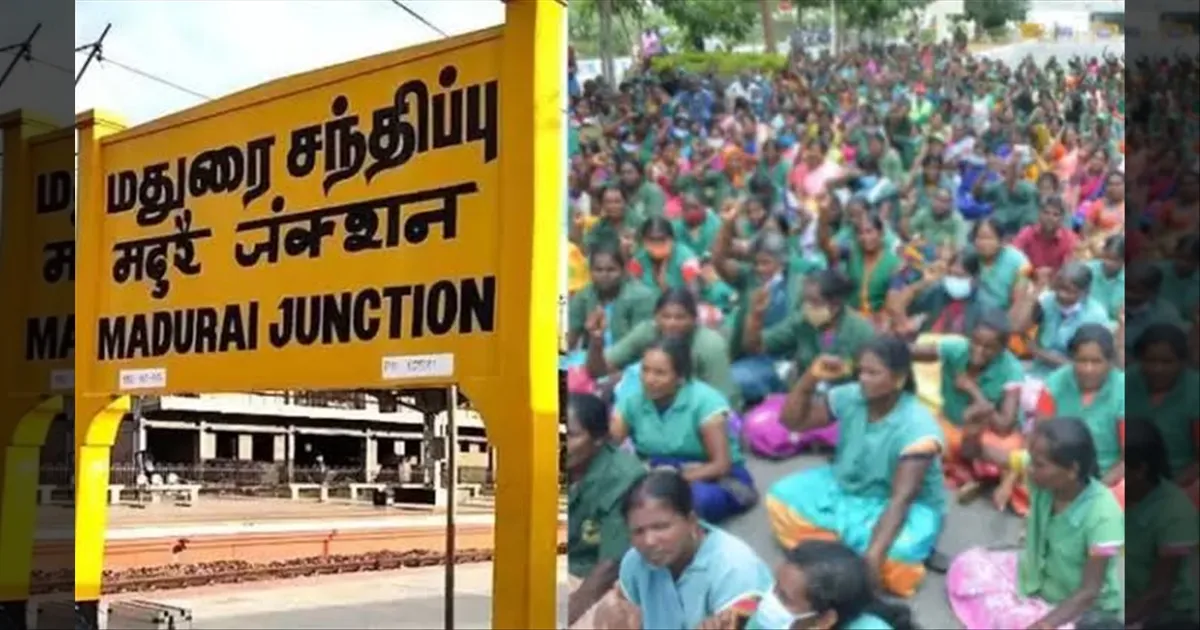 கலந்து பேச இருக்கிறோம்! மதுரை தூய்மை பணியாளர்கள் போராட்டம் தற்காலிகமாக ஒத்திவைப்பு