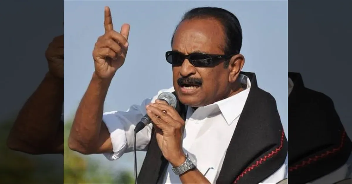 SIR ஜனநாயகத்தின் ஆணிவேரை அறுக்கும் செயல்... வைகோ கடும் குற்றச்சாட்டு...!