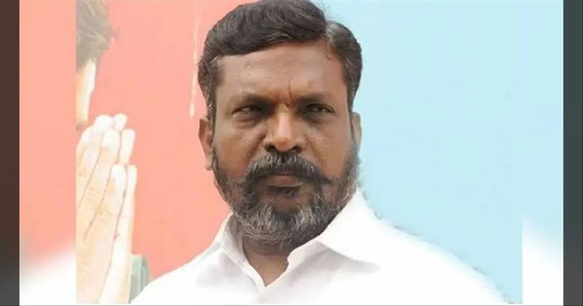 நாட்டையே உலுக்கிய கரூர் கோரச் சம்பவம்… நிவாரணத் தொகை வழங்கிய திருமா…! 