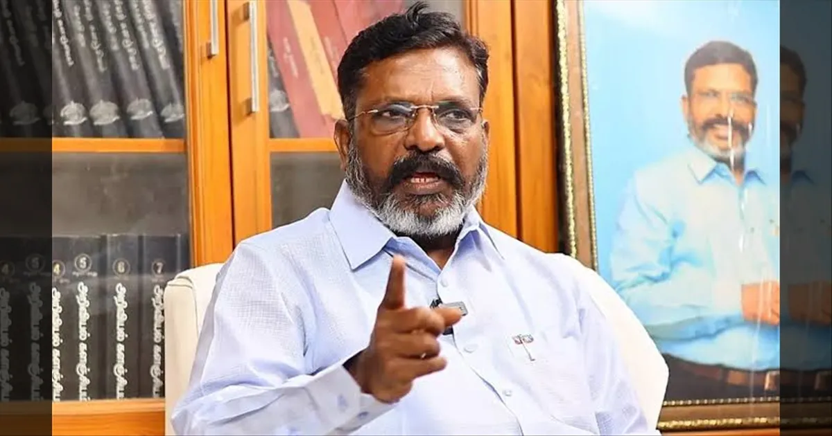 சதி கும்பல் வேலை செய்யுது..! நீதிபதி ஜி.ஆர் சுவாமிநாதன் தானே பதவி விலகணும்... திருமா. வலியுறுத்தல்...!