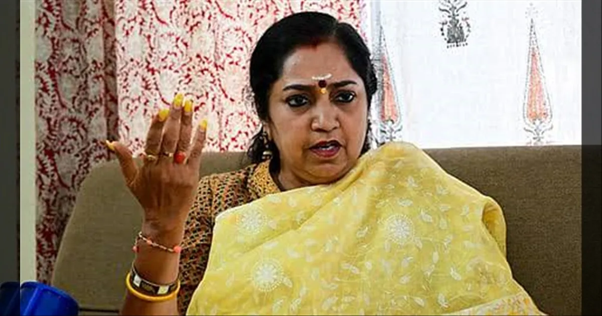 திரிஷா குறித்த நயினார் பேச்சு..! இது நாகரிக அரசியலா? MP தமிழச்சி தங்கபாண்டியன் கண்டனம்..!