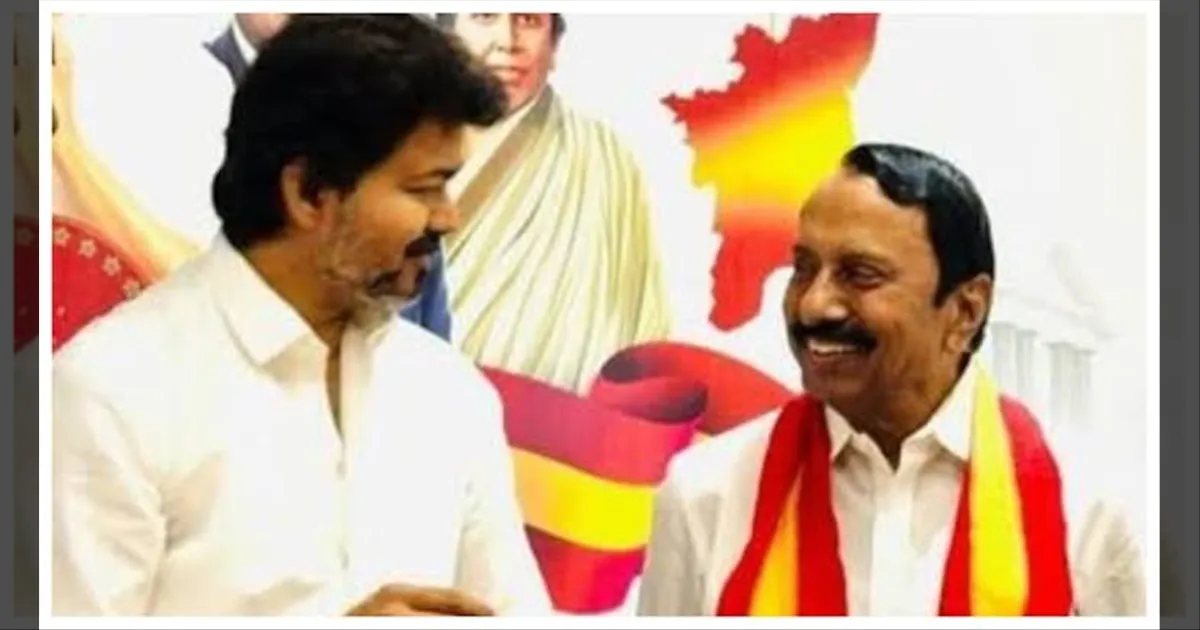 விஜய்க்கு ஓட்டு போடுங்க... விசிலுக்கு ஓட்டு போடுங்க..!! தீவிர வாக்குச் சேகரிப்பை தொடங்கிய செங்கோட்டையன்...!!