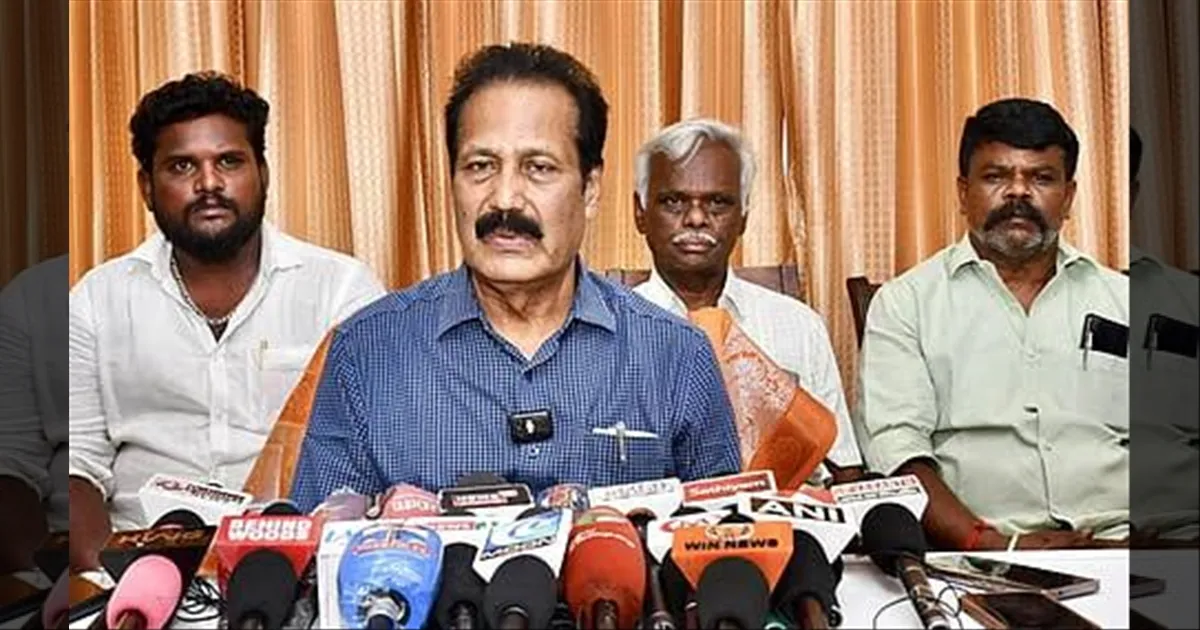 #BREAKING: புதிய தமிழகம் கட்சி தனித்துப் போட்டி... கூட்டணி இழுபறியால் கிருஷ்ணசாமி அதிரடி அறிவிப்பு..!!