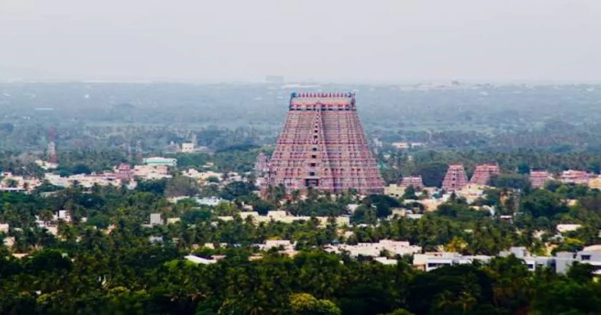 #BREAKING ஸ்ரீரங்கம் கோயில் நில மோசடி விவகாரத்தில் அதிரடி திருப்பம்... திமுக பிரமுகருக்கு இடியை இறக்கிய போலீஸ்...!