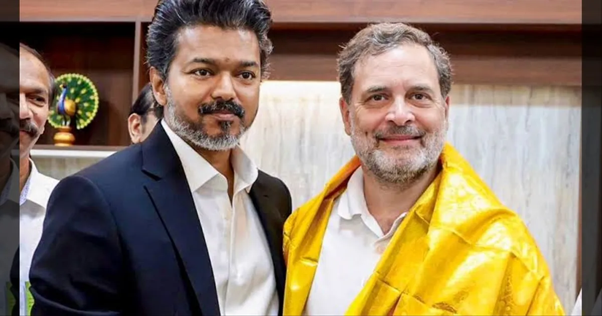 முதல்வர் விஜயின் நீலாங்கரை இல்லத்தில் ராகுல் காந்தி...! விருந்து, ஆலோசனை..! எகிறும் எதிர்பார்ப்பு..!!