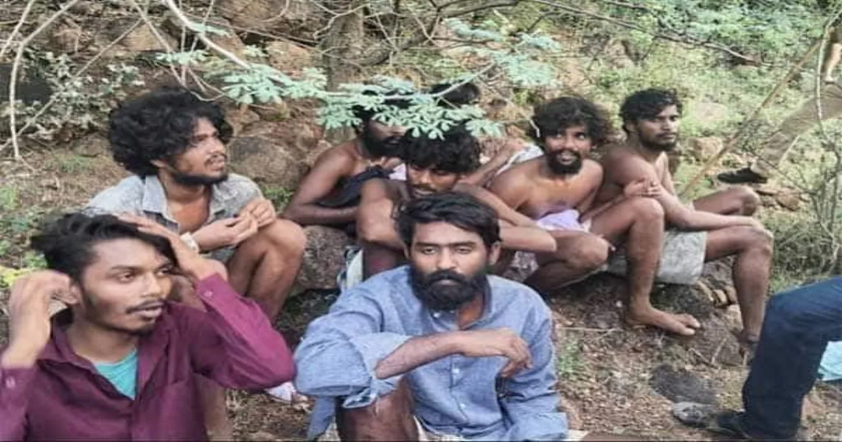 சிக்கிய 4 கைதிகள்... காட்டிக்கொடுத்த ட்ரோன் கேமரா... கையில் துப்பாக்கியுடன் களமிறங்கிய போலீஸ்...!