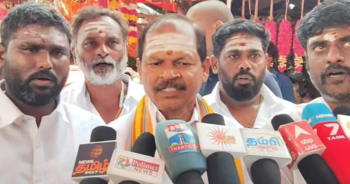 மன்னிப்பு கேளுங்க மரிய வில்சன்... இந்து மக்கள் கட்சி தலைவர் அர்ஜுன் சம்பத் ஆவேசம்...!