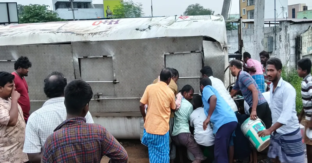 thiruvannamalai-diesal-lorry-accident