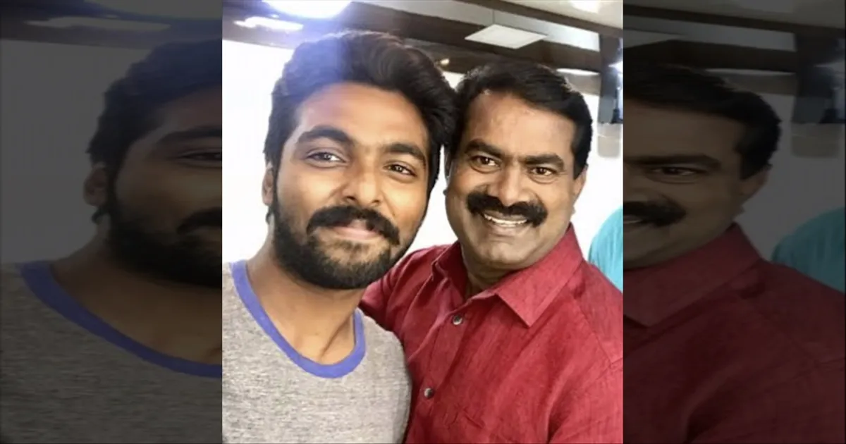 செல்லும் திசையெல்லாம் இசையால் வெல்லும் தமிழன்!  ஜி.வி.க்கு சீமான் அன்பு வாழ்த்து