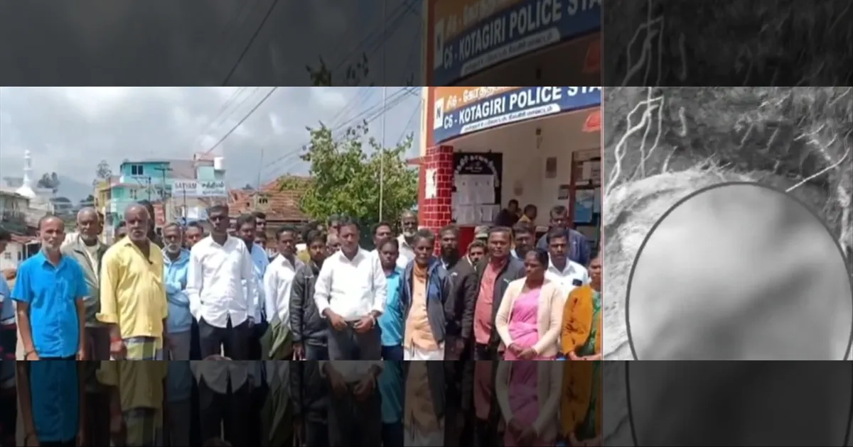 சுடுகாட்டையும் விட்டு வைக்கல! மண்டை ஓடுகள் வெளிய வர அளவுக்கு மண் கொள்ளை! மக்கள் கொந்தளிப்பு...!