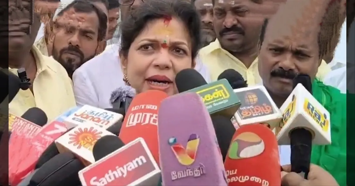பார்த்தாலே மனசு வலிக்குது... ஒரு மழைக்கே இந்த கதி..! சௌமியா அன்புமணி வேதனை...!