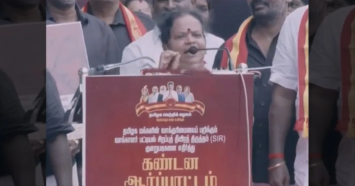 தளபதி கண் அசைவிலையே ஓட்டு வாங்குவாரு… நமக்கும் இந்த சார்- க்கும் ஆகாது ராஜா!.. மாஸ் காட்டிய தவெக பெண் நிர்வாகி…!