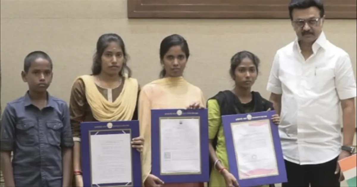 இனி இவங்க அரசின் குழந்தைகள்... திராவிட மாடல் அரசு துணை இருக்கும்... முதல்வர் ஸ்டாலின் உறுதி...!