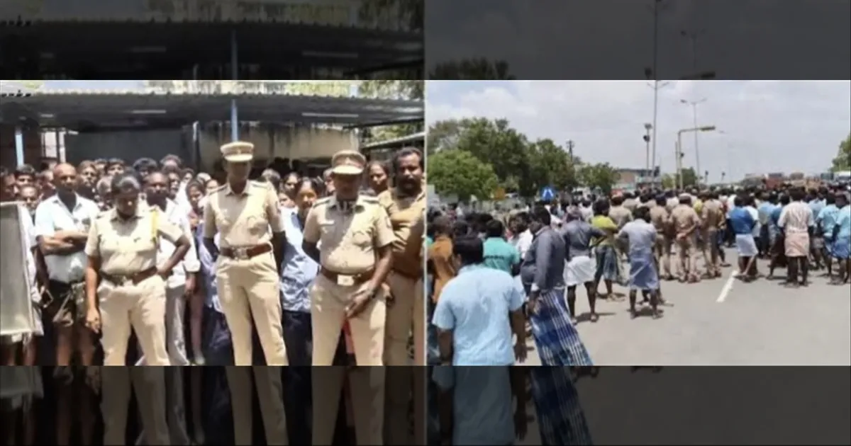 படுகொலை செய்யப்பட்ட மாணவி..!! உடலை வாங்க மறுக்கும் உறவினர்கள்...! 4 வது நாளாக போராட்டம்..!!