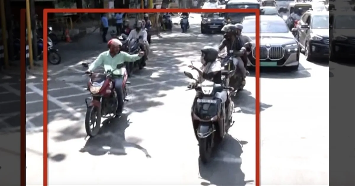 வாய ஒடச்சிடுவேன்..! விஜயை விமர்சித்த நபர்..!! துரத்திச் சென்று  லெஃப்ட் ரைட் வாங்கிய பெண்..!!