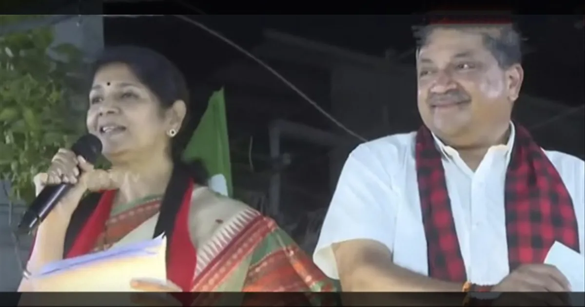 PTR-க்கு  டெல்லியில் கூட ரசிகர்கள்...! சம்மந்தமே இல்லாத வேட்பாளர் அவரு... சுந்தர் சி-யை விமர்சித்த கனிமொழி..!!