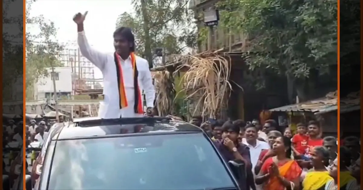 விருதுநகரில் களமிறங்கும் விஜய பிரபாகரன்... கோயிலில் வழிபட்டு பிரச்சாரம்... உற்சாக வரவேற்பு..!!