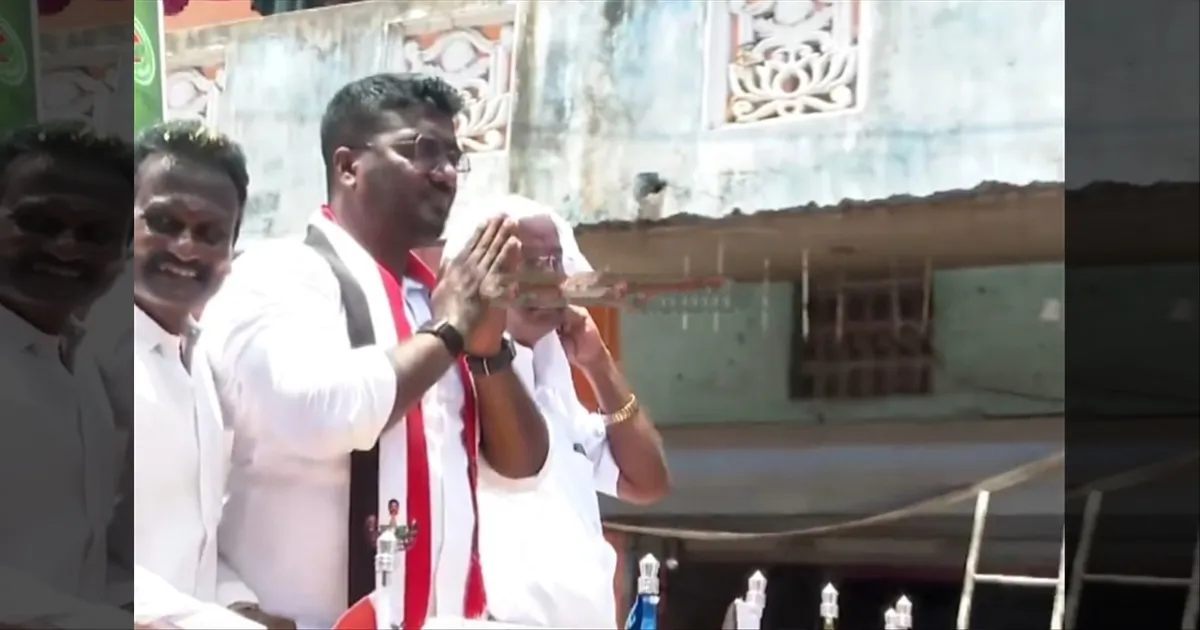 இந்த முறை இரட்டை இலை தான்..!! எழும்பூர் தொகுதியில் அதிமுக வேட்பாளர் சூறாவளி பிரச்சாரம்..!!