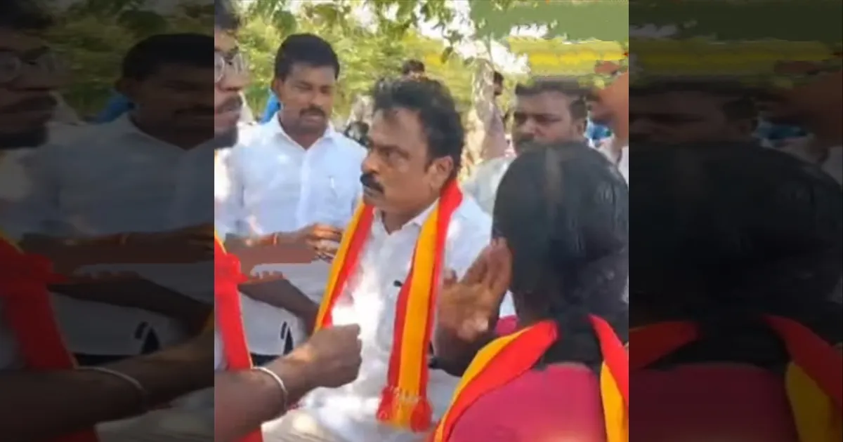 வாட்டி எடுக்கும் வெயில்..! விஜய்க்காக காத்திருந்த சூலூர் வேட்பாளர் மயக்கம்..!!