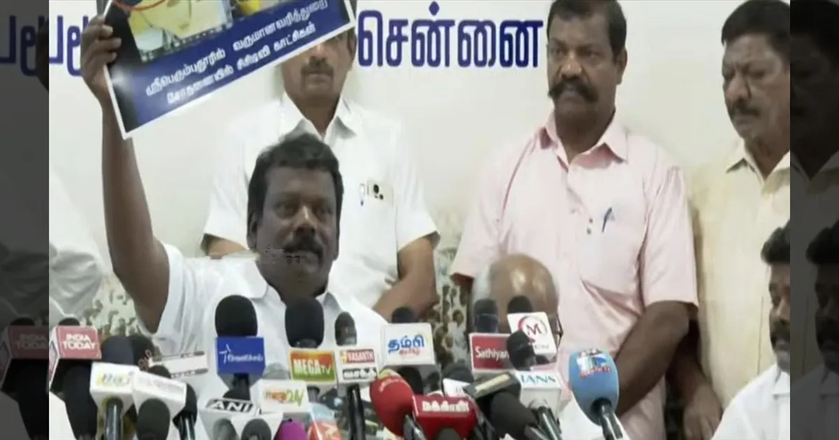 வருமான வரி சோதனை..! ஆதாரங்களை வெளியிட்ட செல்வப் பெருந்தகை..!