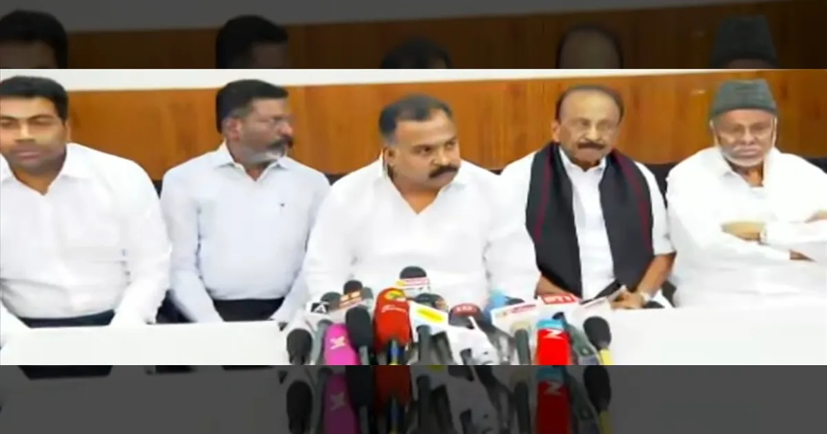 கோவளத்தில் முடிந்த மெகா ஆலோசனை... விஜய் கூட்டணிக்கு அடித்தளம்..! தோழமைக் கட்சியினர் பேட்டி..!!