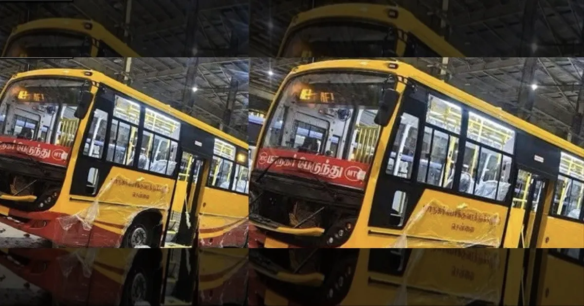 ஊரான் வீட்டு நெய்யில் உங்க வீட்டுக்கு ஸ்விட்டா.? தவெக கொடி நிறத்தில் அரசு பேருந்துகள்.? வலுக்கும் விமர்சனம்..!!