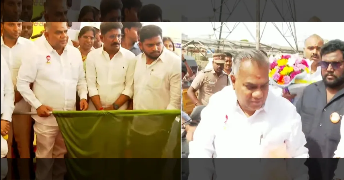 வெள்ள அபாயத்தை தடுக்க அதிரடி நடவடிக்கை..! நீர்நிலைகள் தூர்வாரும் பணியை தொடங்கி வைத்த அமைச்சர் ஆனந்த்.! 