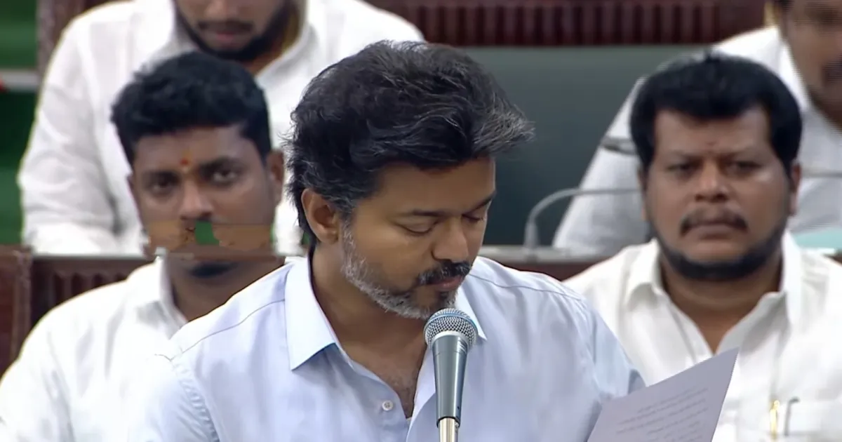 ரூ.1200 கோடியில் புதிய தலைமைச் செயலகம்.! ஒலிம்பிக் நகரம், மோட்டார் சிட்டி..!! பேரவையில் முதல்வர் விஜய் அறிவிப்பு..! 