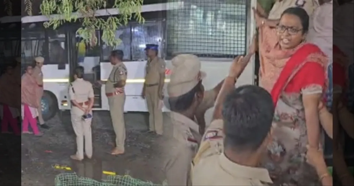 நாதக கார்த்திகாவுக்கு ரிமாண்ட்.! அதிகாலை கைதும்... 15 நாள் சிறையும்..! பரபரக்கும் தாராபுரம்..!