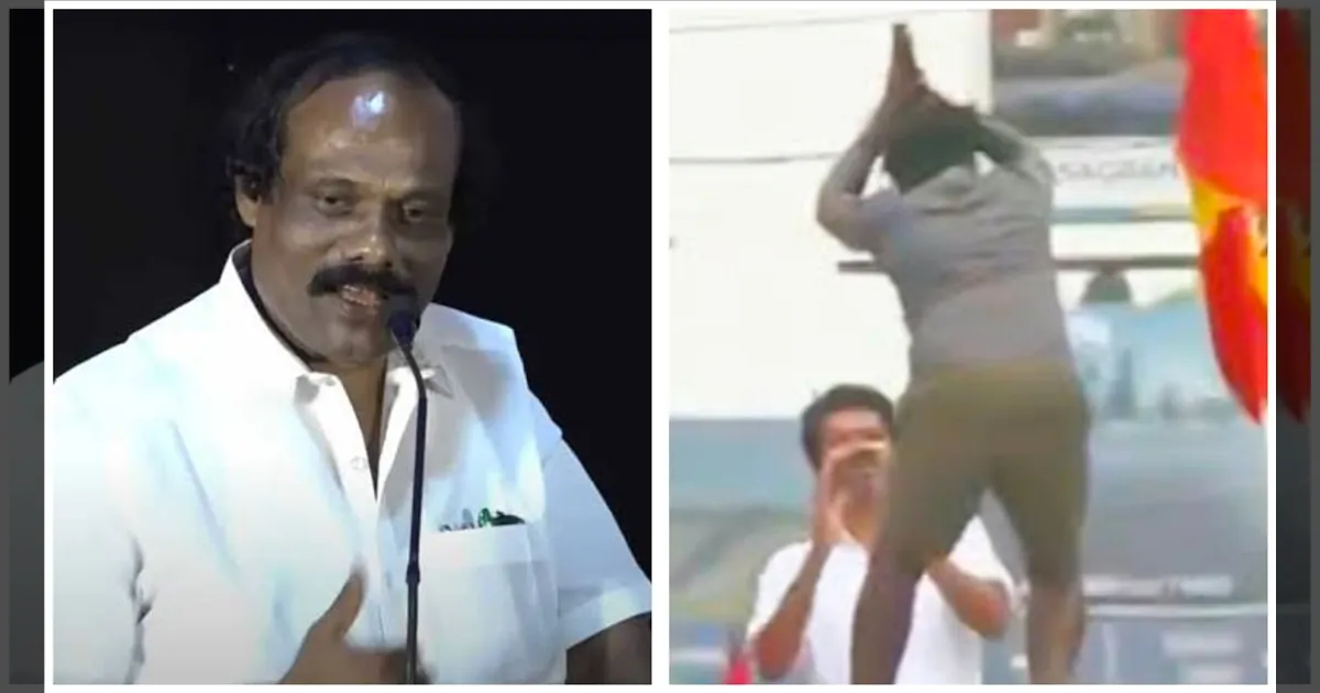2026-ல் டீ விக்க தான் போறாங்க..தி.மு.க. கூட்டத்தில் த.வெ.க.வை கிண்டலடித்து பேசிய லியோனி!