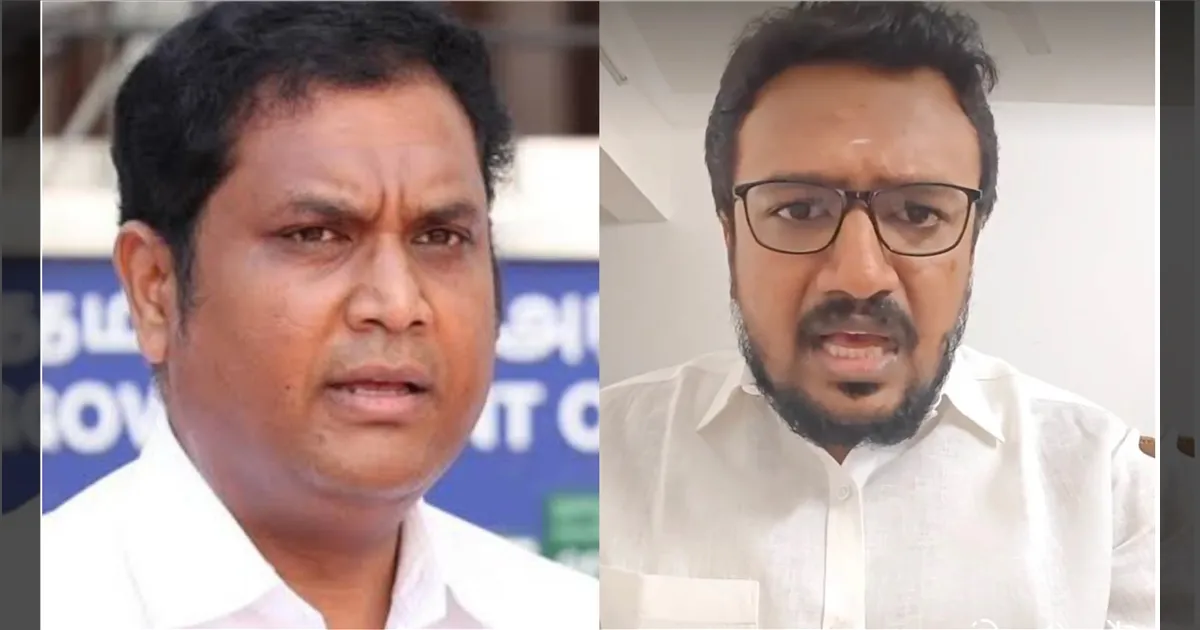 அரைகுறையாக இபிஎஸ் சித்தரிப்பு… நீ ஆம்பளையா இருந்தா வாயா! டிஆர்பி ராஜாவுக்கு ஓபன் சேலஞ்ச்…
