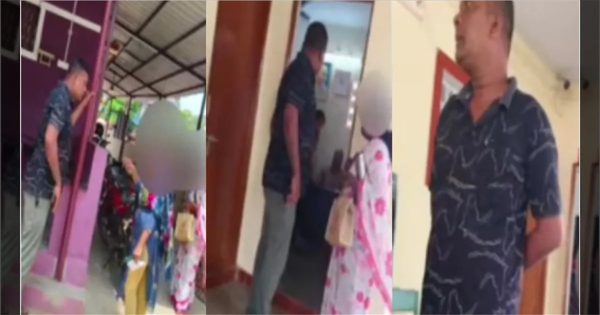 நிர்வாண வீடியோவை வெளியிடுவேன்! போலீஸ் ஸ்டேஷனிலேயே மிரட்டல்... களி திண்ண வைத்த போலீஸ்!