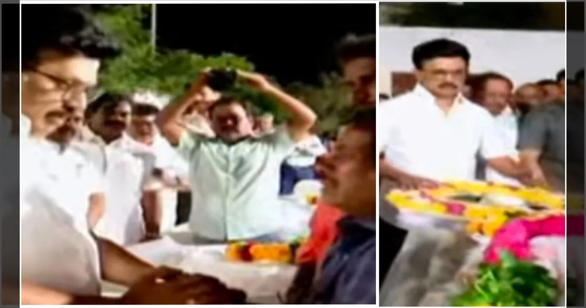 #BREAKING: அசாதாரண நிலை.. இரவோடு இரவாக கரூர் சென்ற முதலமைச்சர் ஸ்டாலின்... உயிரிழந்தவர்களுக்கு அஞ்சலி...!