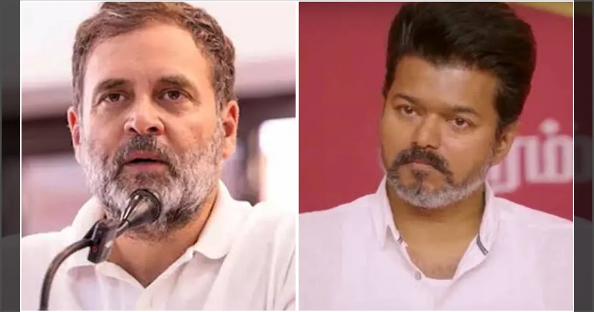Tvk vijay - rahulgandhi 