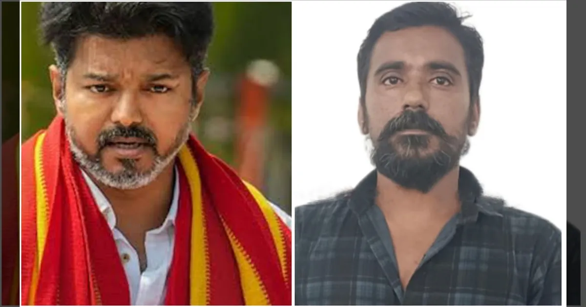 Vijay bom threat arrest 
