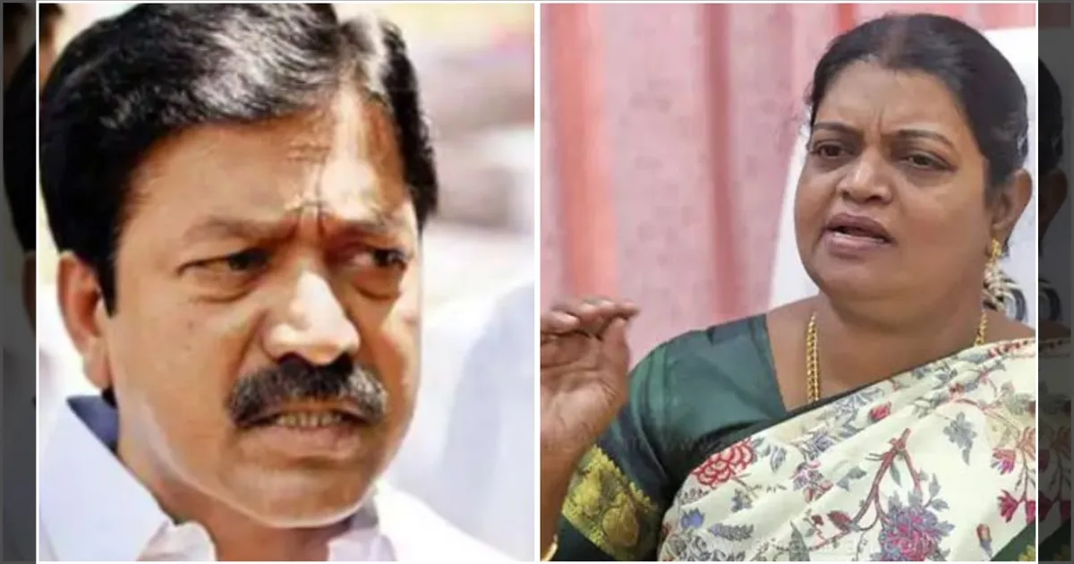 பொண்டாட்டி FREE... வாயைக் கொடுத்து மாட்டிய சி.வி. சண்முகம்! விளாசிய கீதா ஜீவன்...!