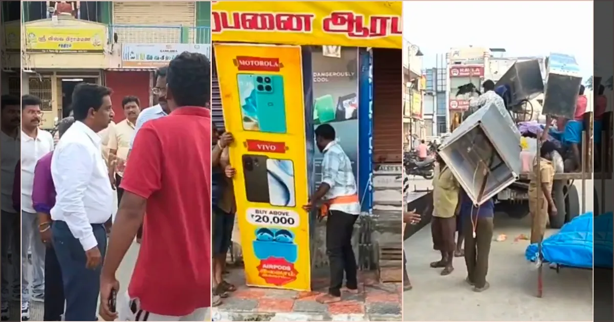 சொன்னா கேக்க மாட்டீங்களா? நெருங்கும் தீபம்... ஆக்கிரமிப்புகளை அகற்றி அதிரடி காட்டிய ஆட்சியர்...!