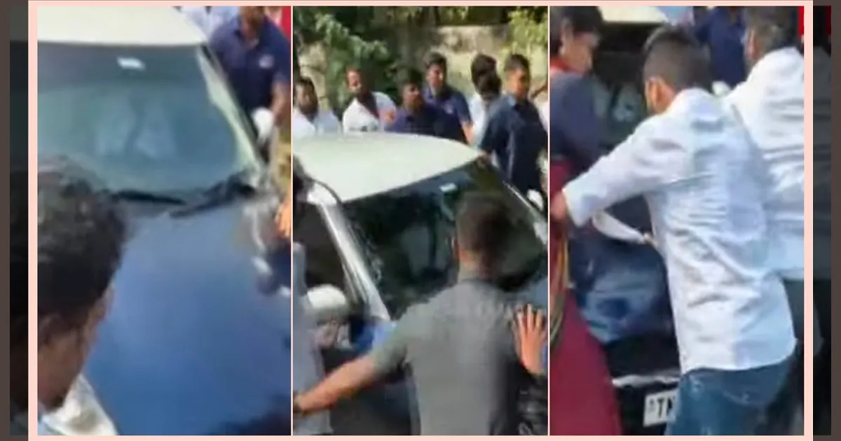 உழைப்புக்கு இதுதான் சன்மானமா? விஜய் காரை முற்றுகையிட்ட தவெகவினர்... பனையூரில் பரபரப்பு...!