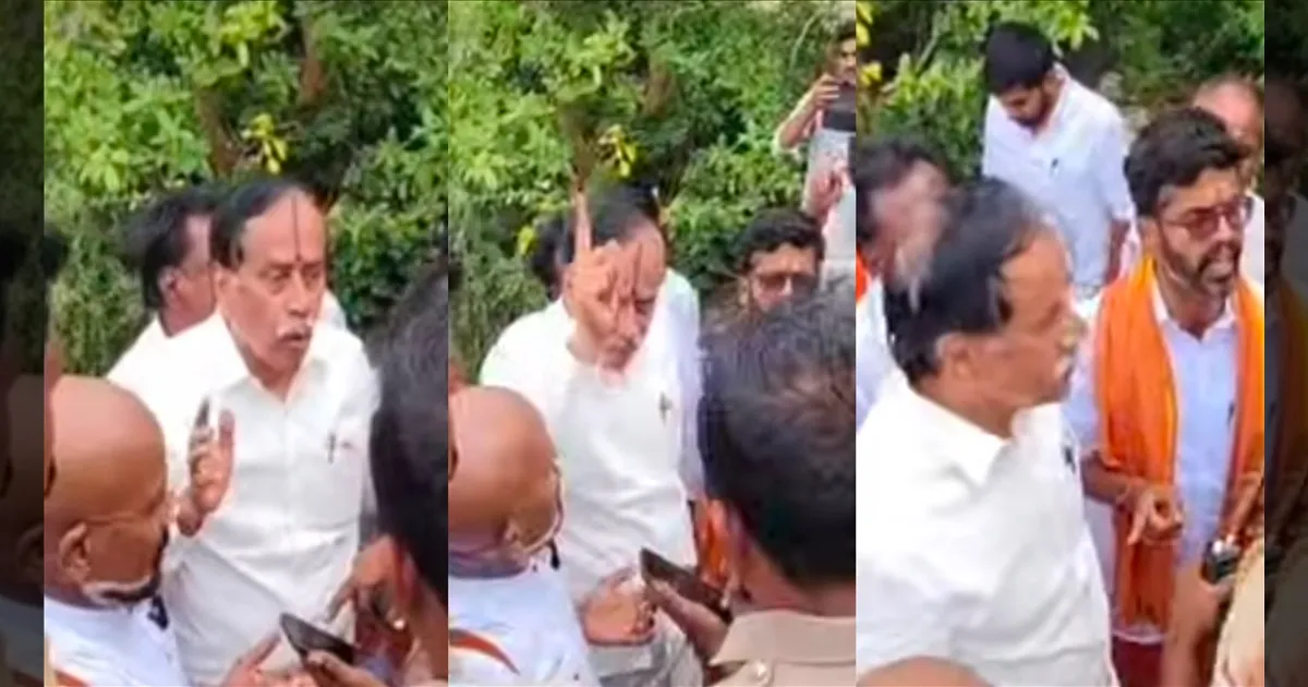 கல்லத்தி மரம் தர்காவுக்கு சொந்தமா? திருப்பரங்குன்றத்தில் H. ராஜா தடுத்து நிறுத்தம்… போலீசாருடன் கடும் வாக்குவாதம்..! 