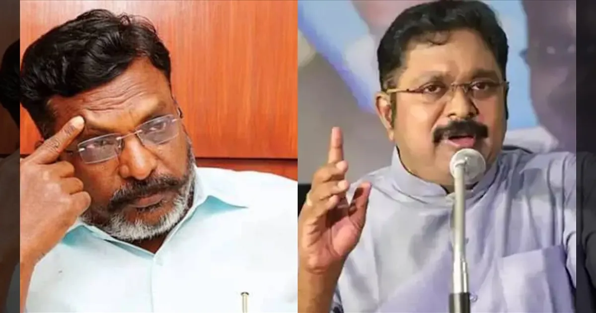 தமிழ் கலாச்சாரம் அழிய தமிழ் நில மன்னர்களா காரணமா? ஸ்டாலினை கேட்க தெம்பு இருக்கா? திருமா.வுக்கு TTV கண்டனம்..!