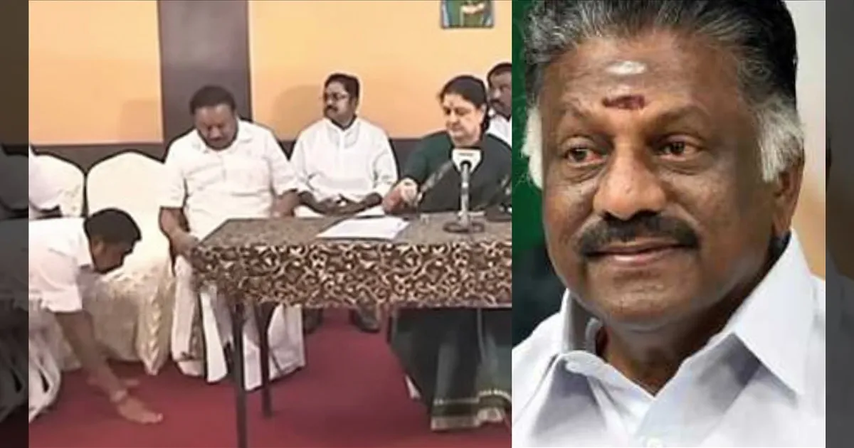 ஊர்ந்து போய் பதவி வாங்கியவர் இபிஎஸ்... நன்றி இல்ல..! OPS சரமாரி விமர்சனம்..!!