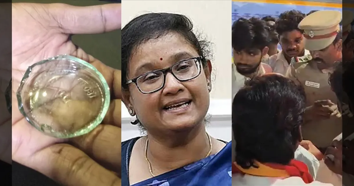 முறையா பாதுகாப்பு இல்ல.. காவல்துறை அலட்சியம்..!! தேர்தல் அதிகாரியிடம் தவெக புகார் மனு..!!